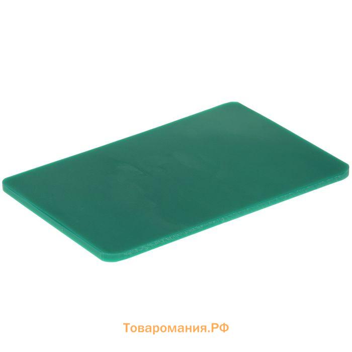 Доска профессиональная разделочная Hanna Knövell, 50×35×1.8 см, зелёная
