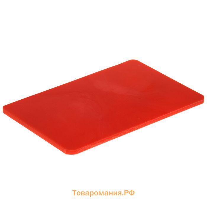 Доска профессиональная разделочная Hanna Knövell, 60×40×1.8 см, красная
