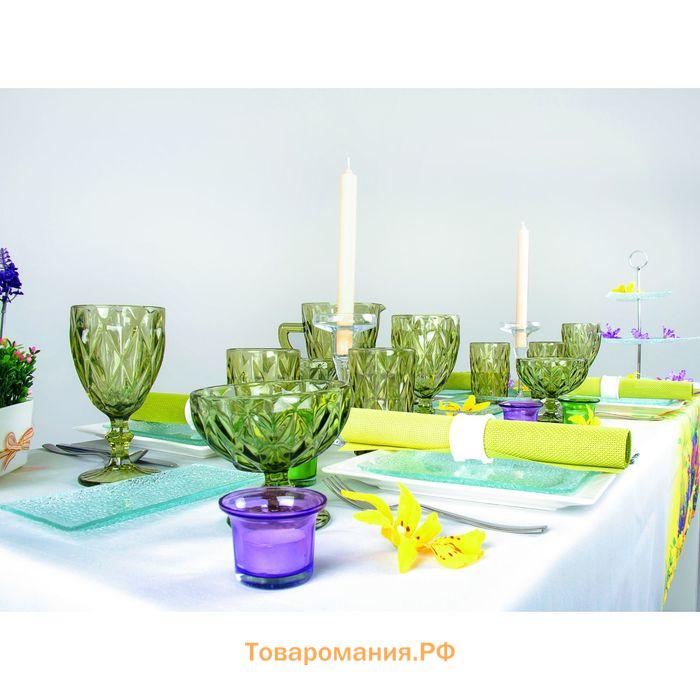 Блюдо сервировочное  «Акцент», 15.5×10.5 см, стекло