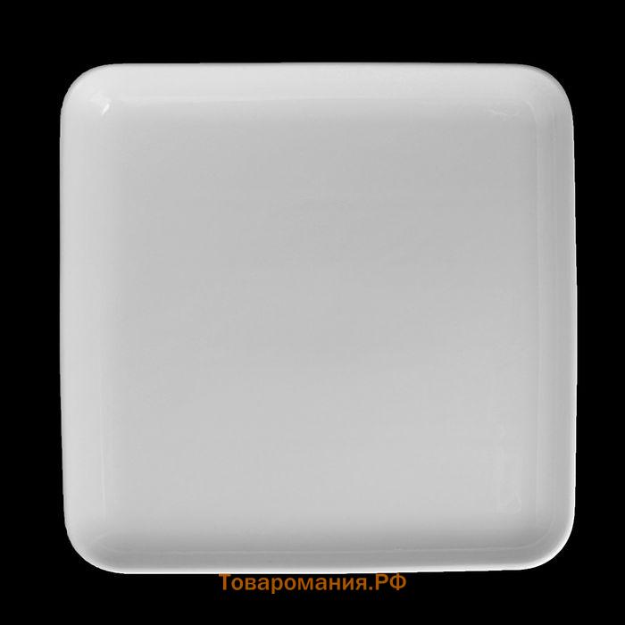 Блюдо Wilmax, d=19 см, фарфор, белое