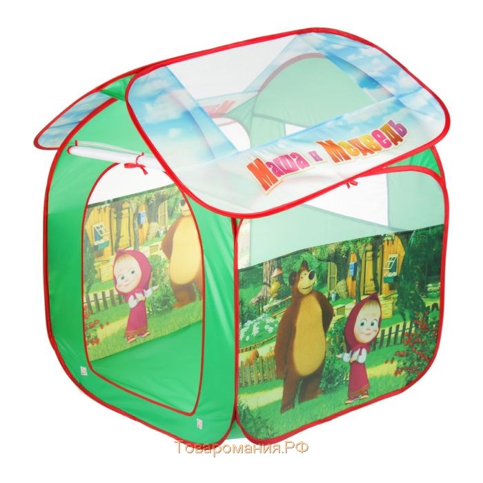 Игровая палатка «Маша и Медведь», в сумке