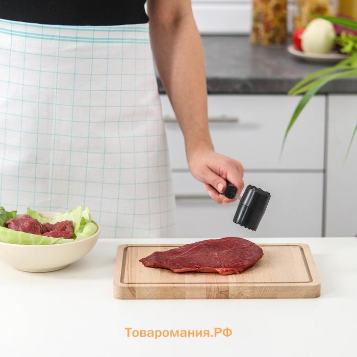 Молоток для мяса  «Круг», 25 см, чёрный