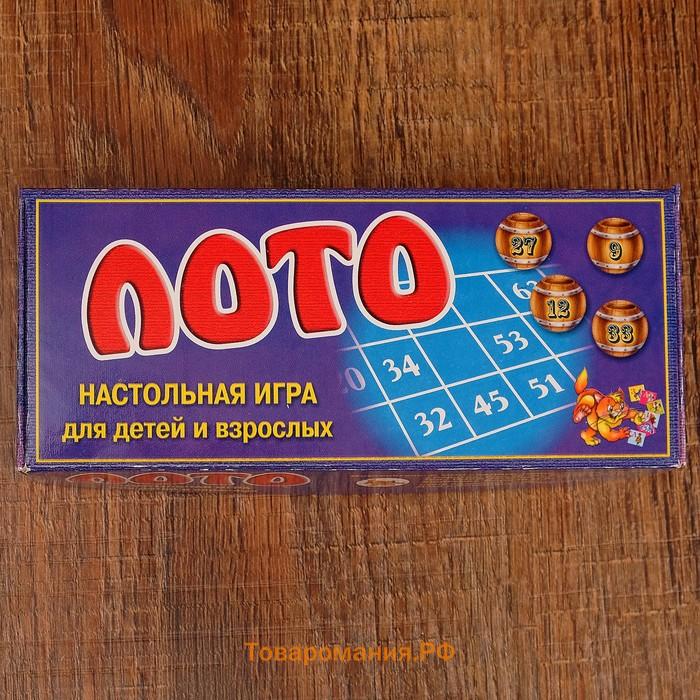 Русское лото "Классика жанра", 24 карточки, 90 бочонков