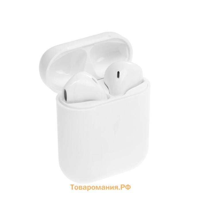 Наушники беспроводные i11, TWS, Bluetooth 5.0, 35/300 мАч, сенсор, белые