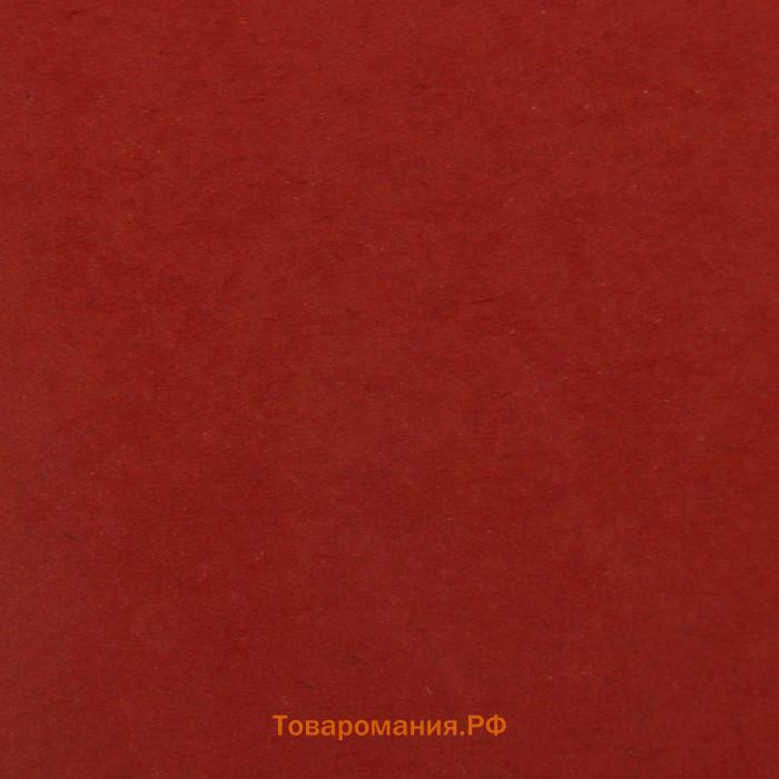 Бумага упаковочная крафт, красная, 0.70×10 м, 70 г/м² /м²
