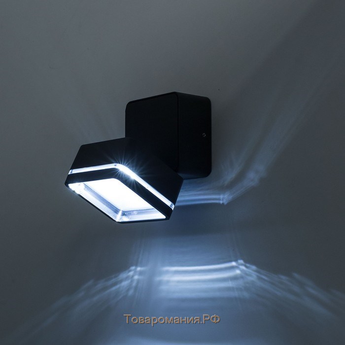 Светильник CLU0008K, 6Вт LED, 390лм, 4000K, чёрный, IP54