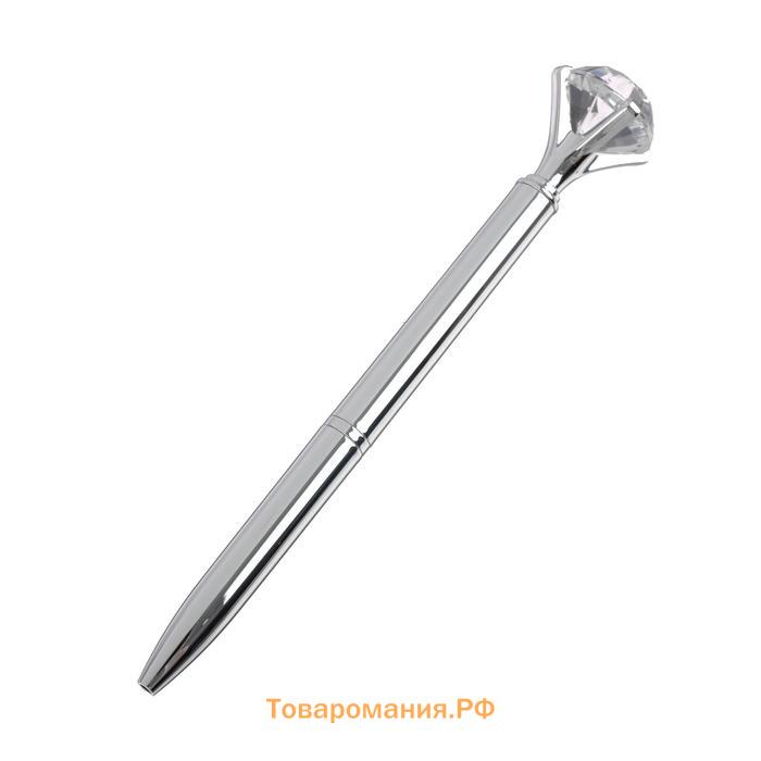 Ручка шариковая-прикол МИКС Кристал со стразами