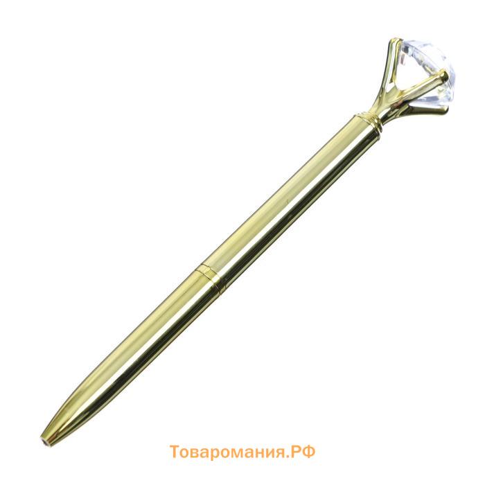 Ручка шариковая-прикол МИКС Кристал со стразами