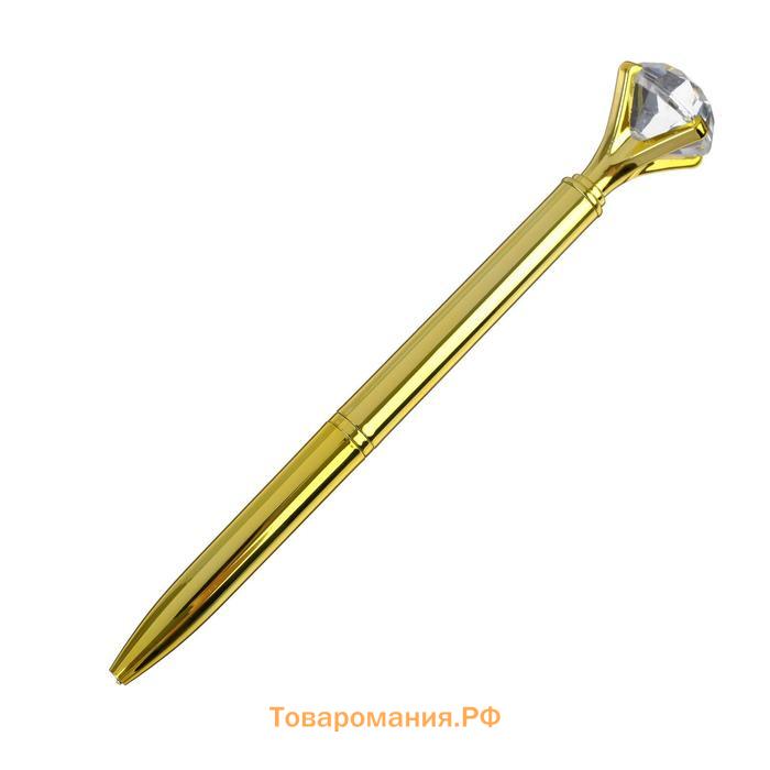 Ручка шариковая-прикол МИКС Кристал со стразами