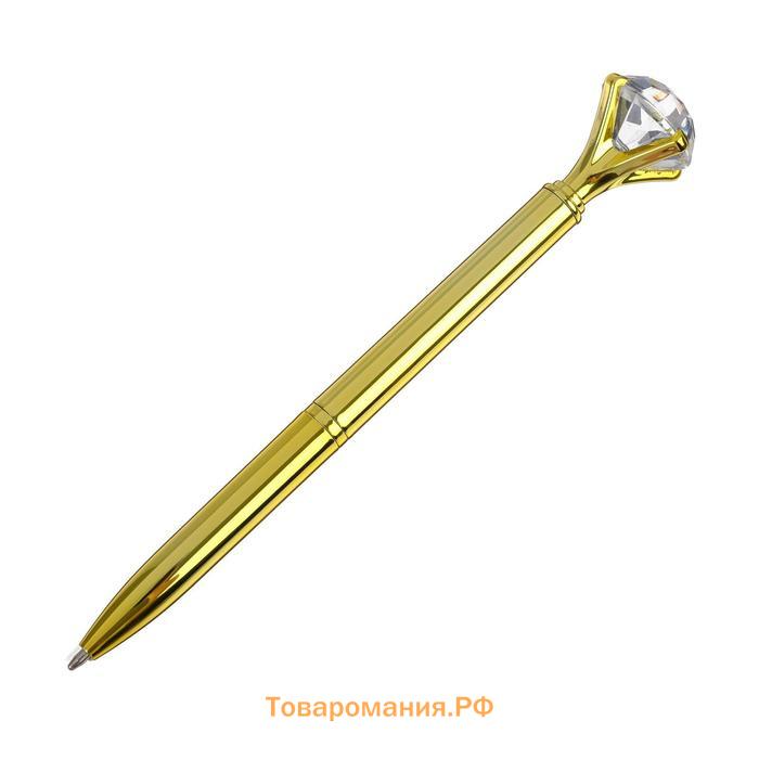 Ручка шариковая-прикол МИКС Кристал со стразами