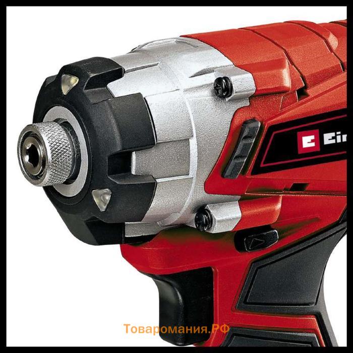 Винтовёрт акк. ударный Einhell PXC TE-CI 18/1 Li-Solo, 1/4", 2300 об/мин, 140 Нм, БЕЗ АКБ/ЗУ