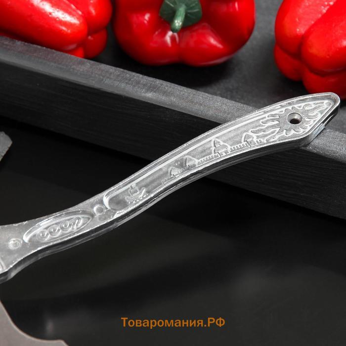 Молоток для мяса с топориком , 22 см, серый