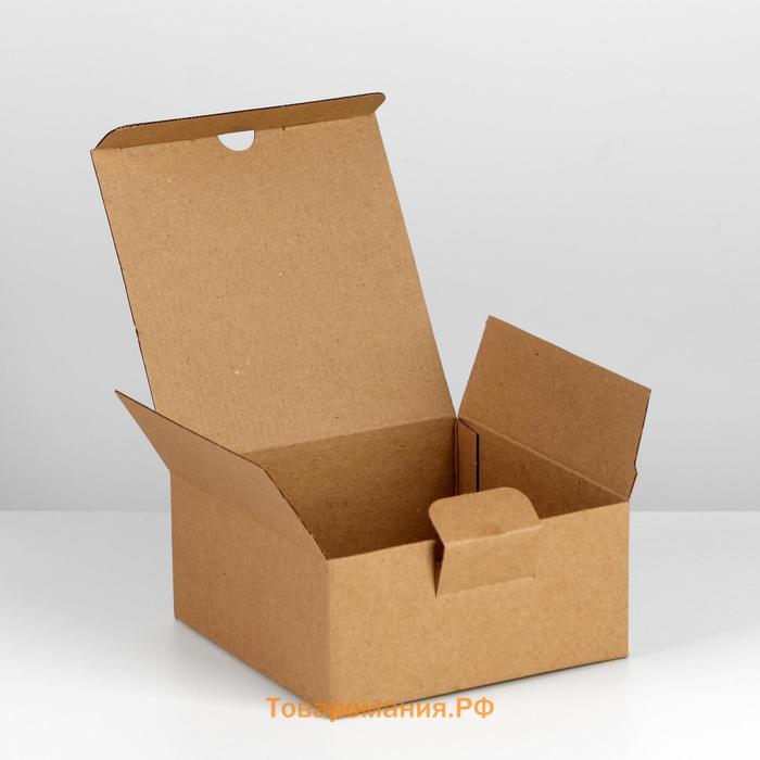 Коробка подарочная складная, упаковка, 15 х 15 х 7 см