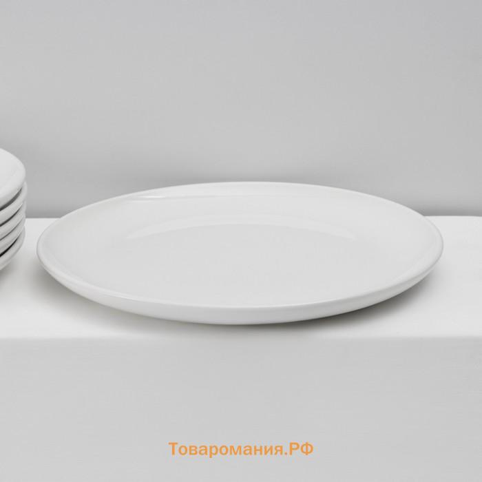 Десертные тарелки Magistro Mien, d=16.5 см, набор 6 шт., фарфор, белые