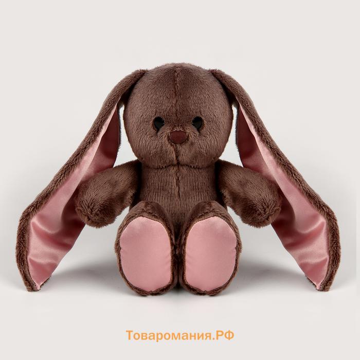 Мягкая игрушка «Зайчик Lu», с пледом, 25 см
