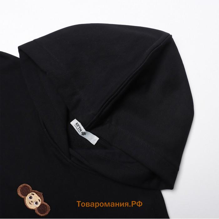 Толстовка KAFTAN Чебурашка размер 48-50, черный