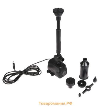 Фонтан садовый HJ-1543, 28 Вт, h=2 м, 1400 л/ч, кабель 5 м