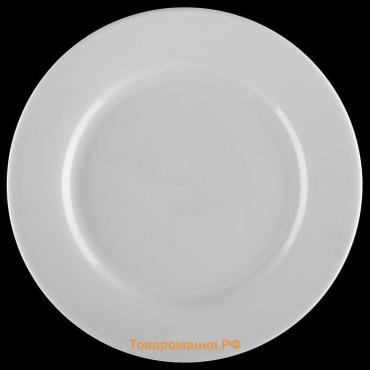 Тарелка десертная Wilmax Stella Pro, d=18 см, фарфор, белая
