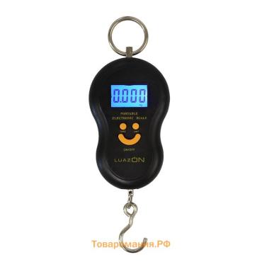 Весы-безмен LV-402, электронные, до 50 кг, точность до 10 г, с подсветкой, МИКС