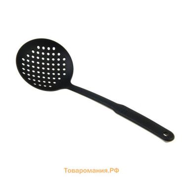 Шумовка  «Орихалк», h=32 см, чёрная