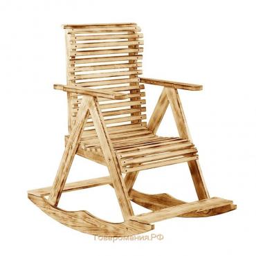 Кресло-качалка 70х110х90см, "Термо" липа "Добропаровъ"