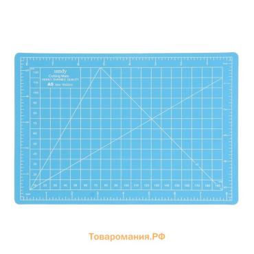Резиновый мат для творчества цветной А5 МИКС