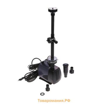 Фонтан садовый с подсветкой LED-5800FP, 40 Вт, h=3 м, 3500 л/ч, 30 LED-ламп, кабель 5 м