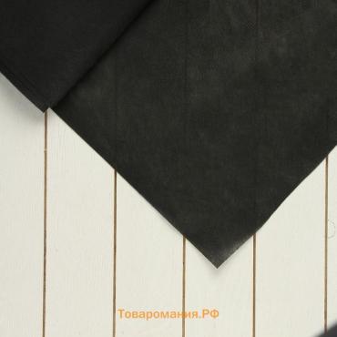 Материал мульчирующий, 10×1.6 м, плотность 80 г/м², спанбонд с УФ-стабилизатором, чёрный, Greengo, Эконом 30%