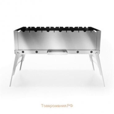 Мангал складной Optimus Plus Stainless, нержавеющая сталь, 57 х 28 х 35,5 см