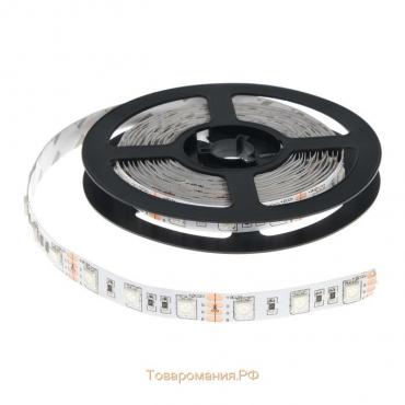 Светодиодная лента Ecola 3 м, IP20, SMD5050, 60 LED/м, 14.4 Вт/м, 12 В, RGB