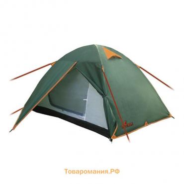 Палатка Totem Tepee 4 (V2), цвет зелёный