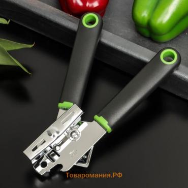 Нож консервный  Lime, 20×5 см, чёрный