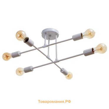 Люстра 2544/6WT E27 40Вт белый BayerLux