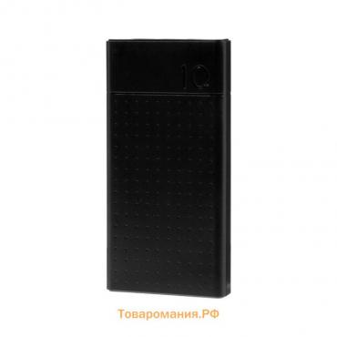 Внешний аккумулятор TFN Porta 10, 10000 мАч, 2 USB, Type-C, microUSB, черный