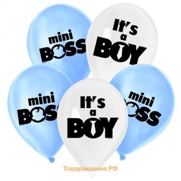 Воздушный шар латексный 12" Mini boss, 25 шт.