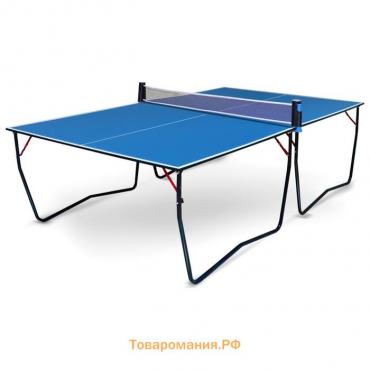 Стол теннисный Start Line Hobby EVO BLUE, без сетки