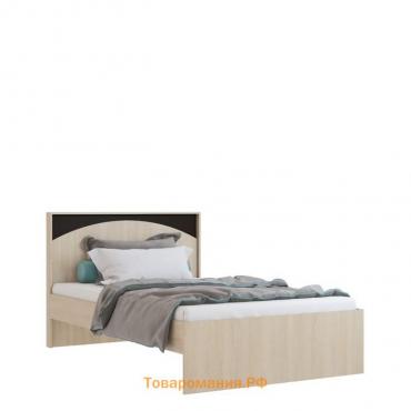 Кровать «Ева» с поддоном , 1200 × 2000 мм, цвет дуб сонома / дуб венге