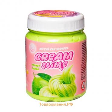 Слайм Cream-Slime с ароматом лайма, 250 г