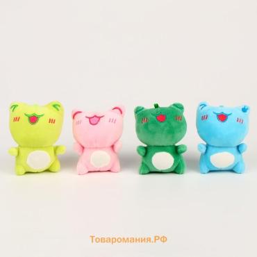 Брелок детский «Лягушка», мягкая игрушка, 11 см, МИКС