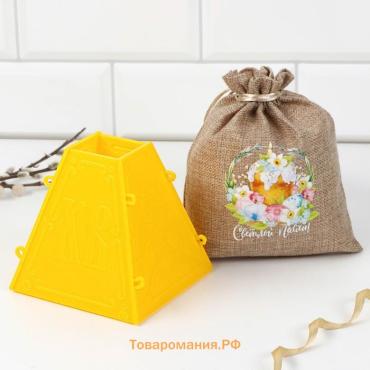Форма для пасхи «Светлой Пасхи!», 11.5×11 см