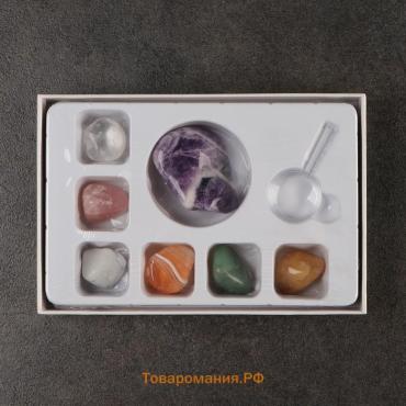 Коллекция сувенирных минералов «Классика», 7 шт.